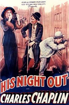 A Night Out (1915) poster